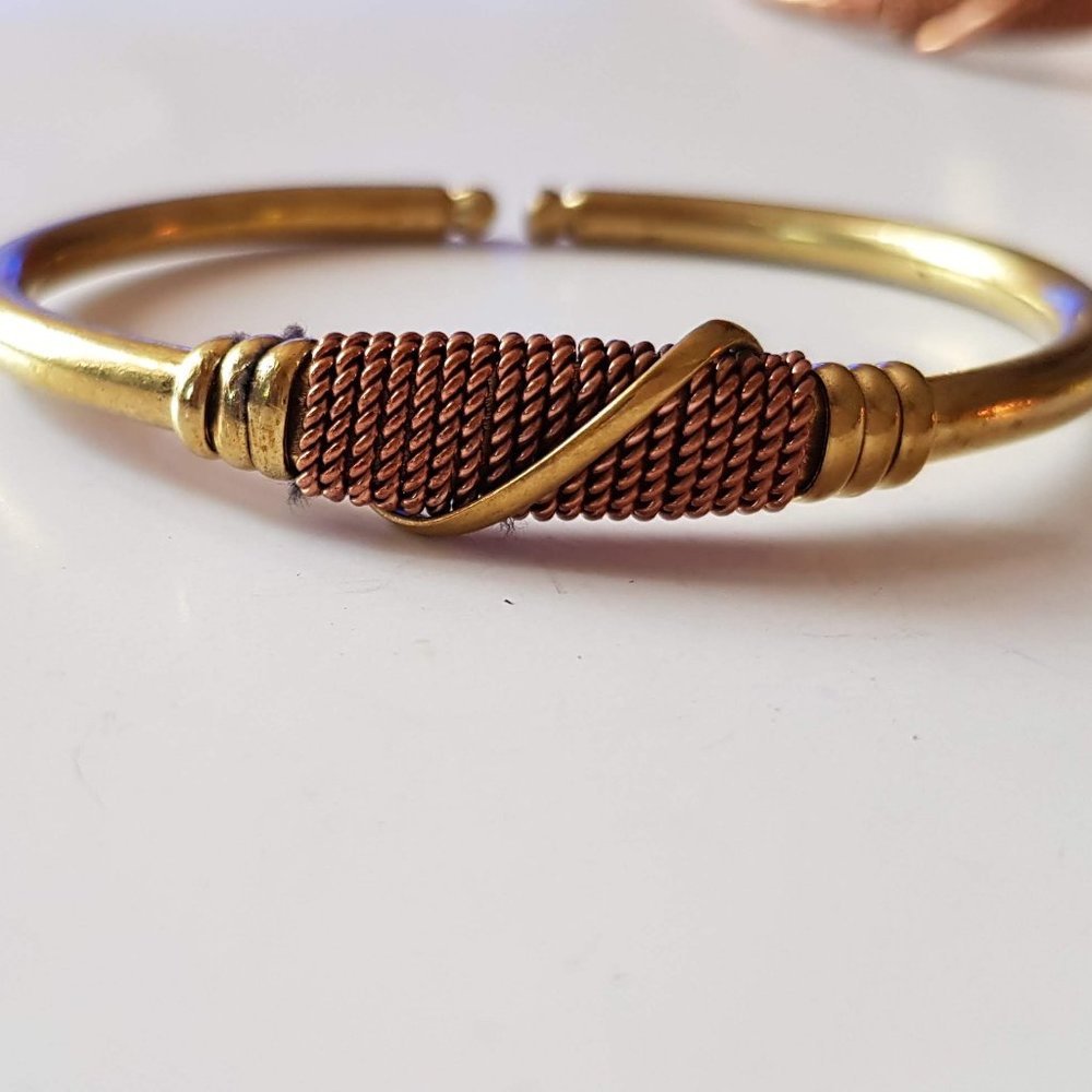 Brass bracelet
